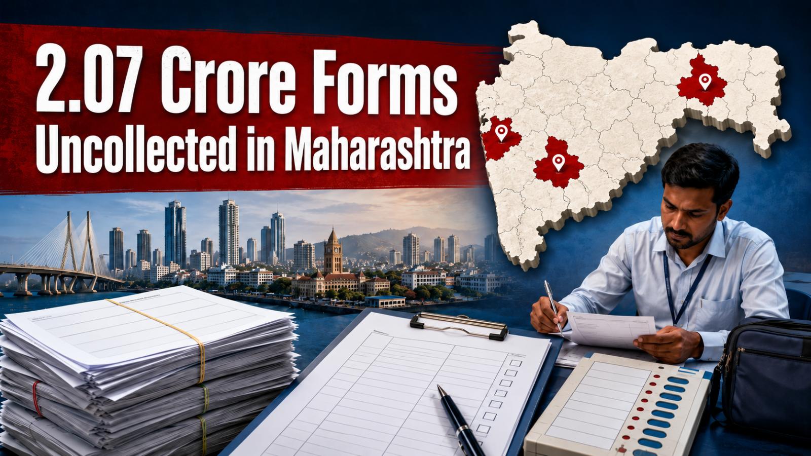 Maharashtra SIR Voter Forms: Over 2 Crore Remain Uncollected