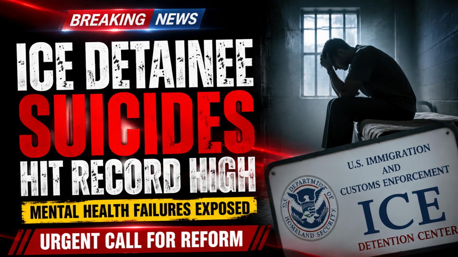 ICE detainee suicides surge in US detention centers