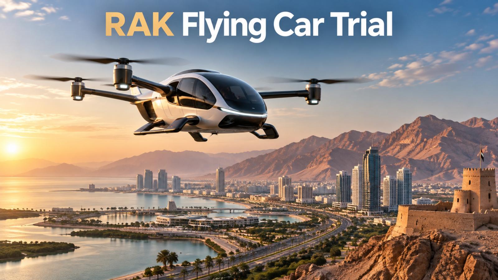 RAK Flying Car Trial to Test Future UAE Air Mobility