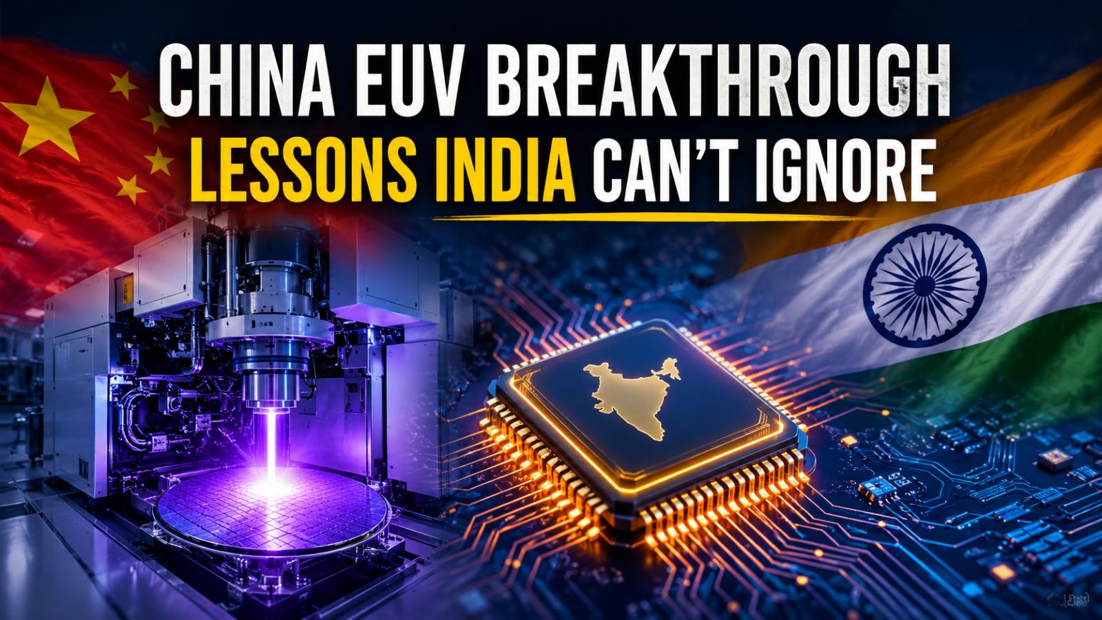 China EUV prototype intensifies global AI chip race