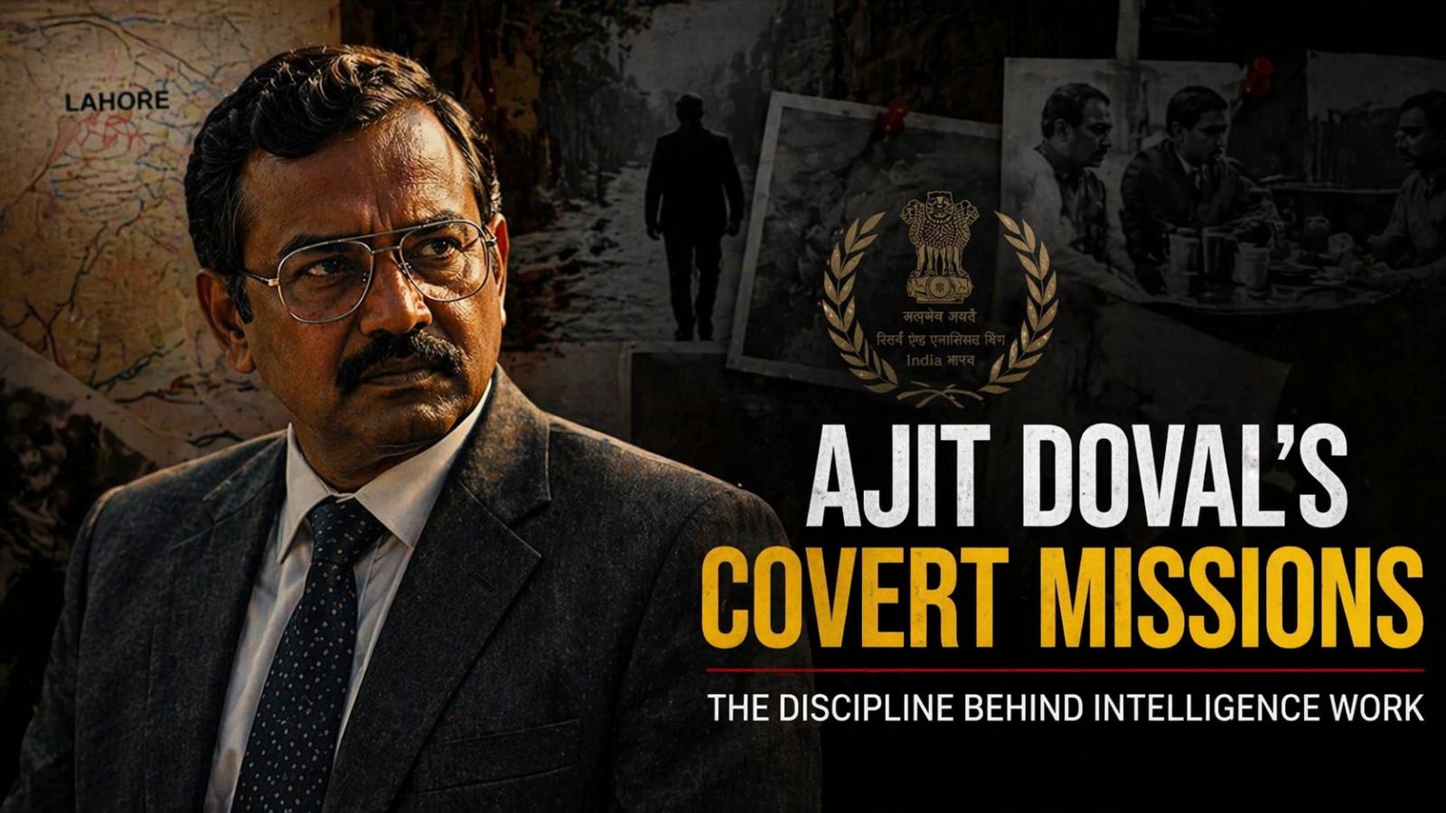 Ajit Doval’s covert operations reveal the discipline behind intelligence work