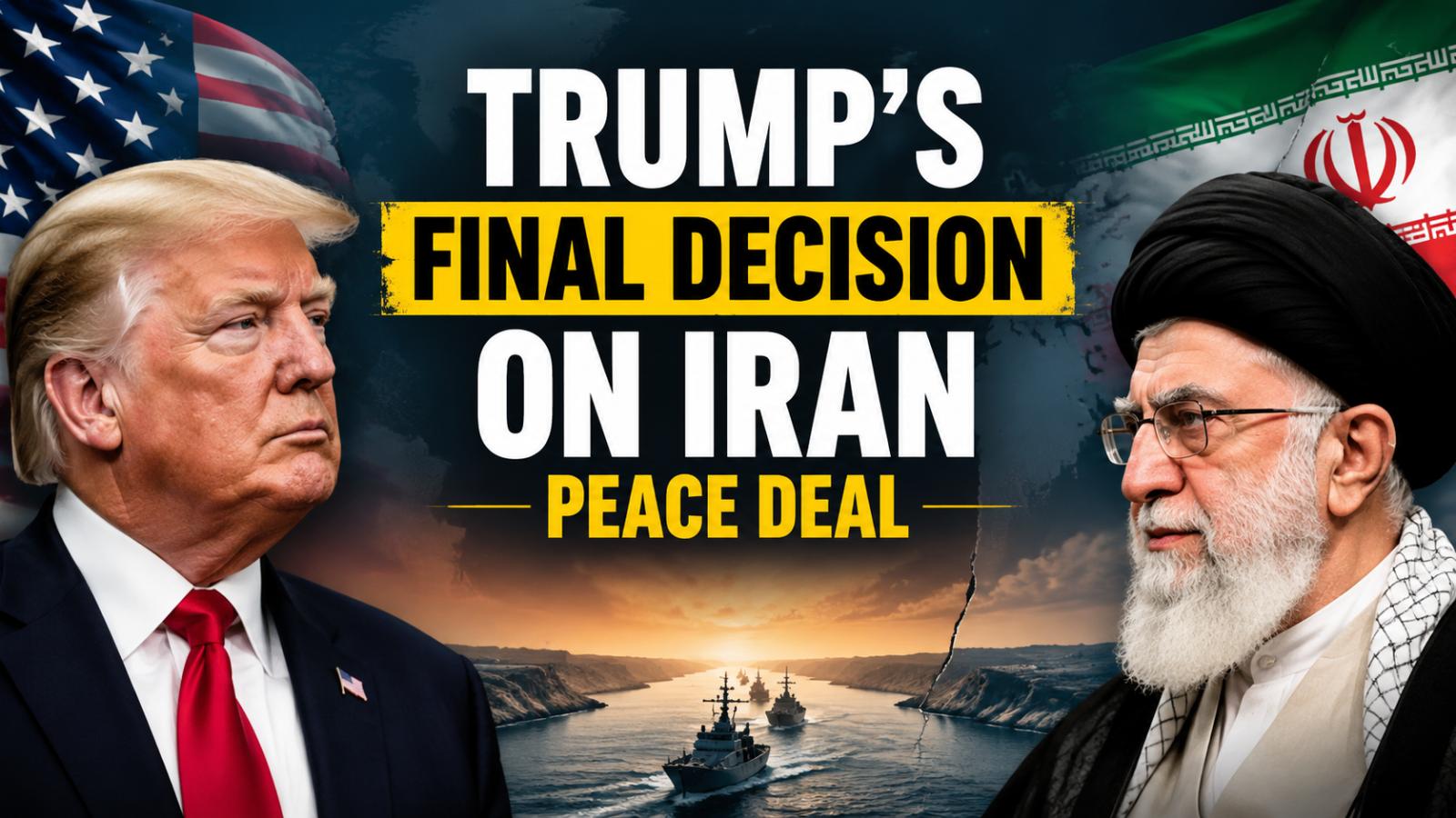 Trump Finalizes Iran Peace Deal Terms Amid Rising Tensions