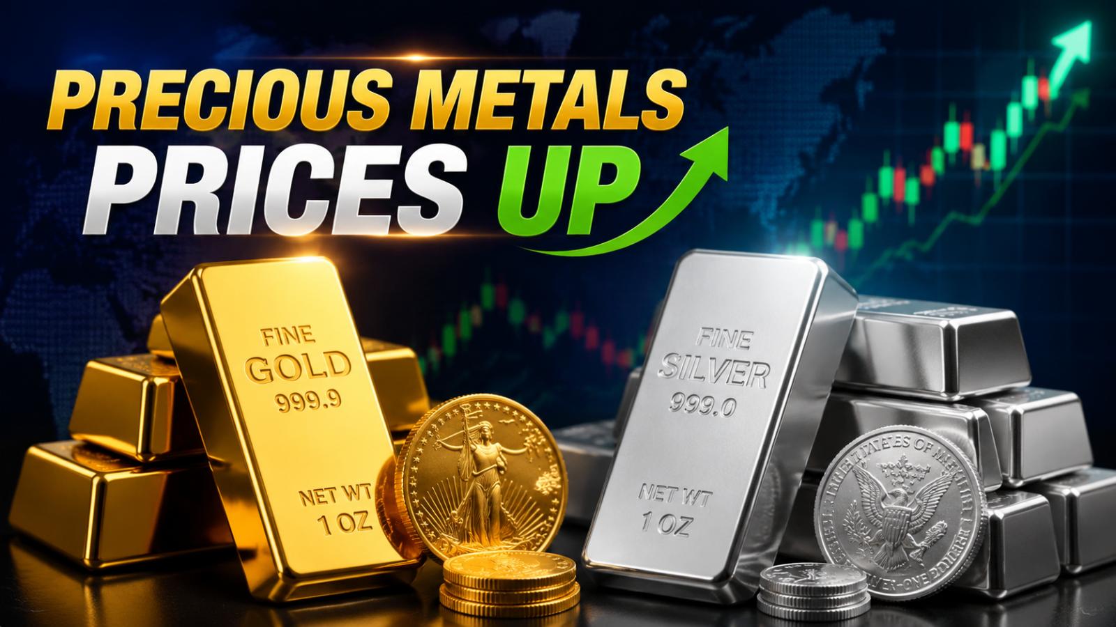 Gold Gains Momentum, Silver Follows Upward – Monday, June 8, 2026
