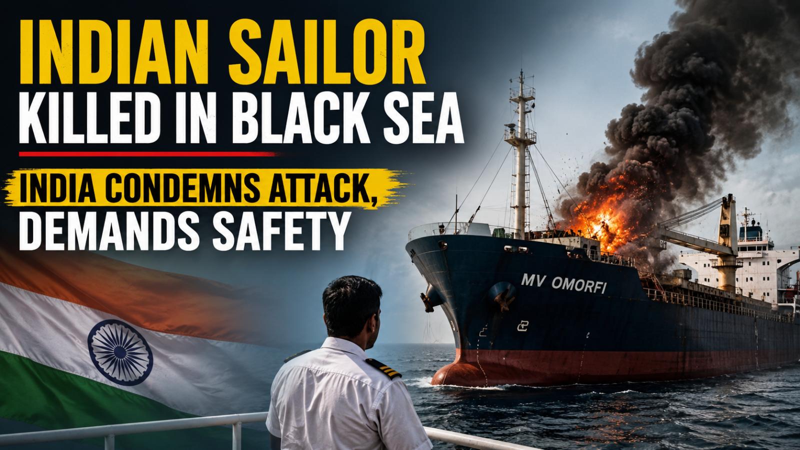 India Condemns Black Sea Attack After Indian Sailor Death