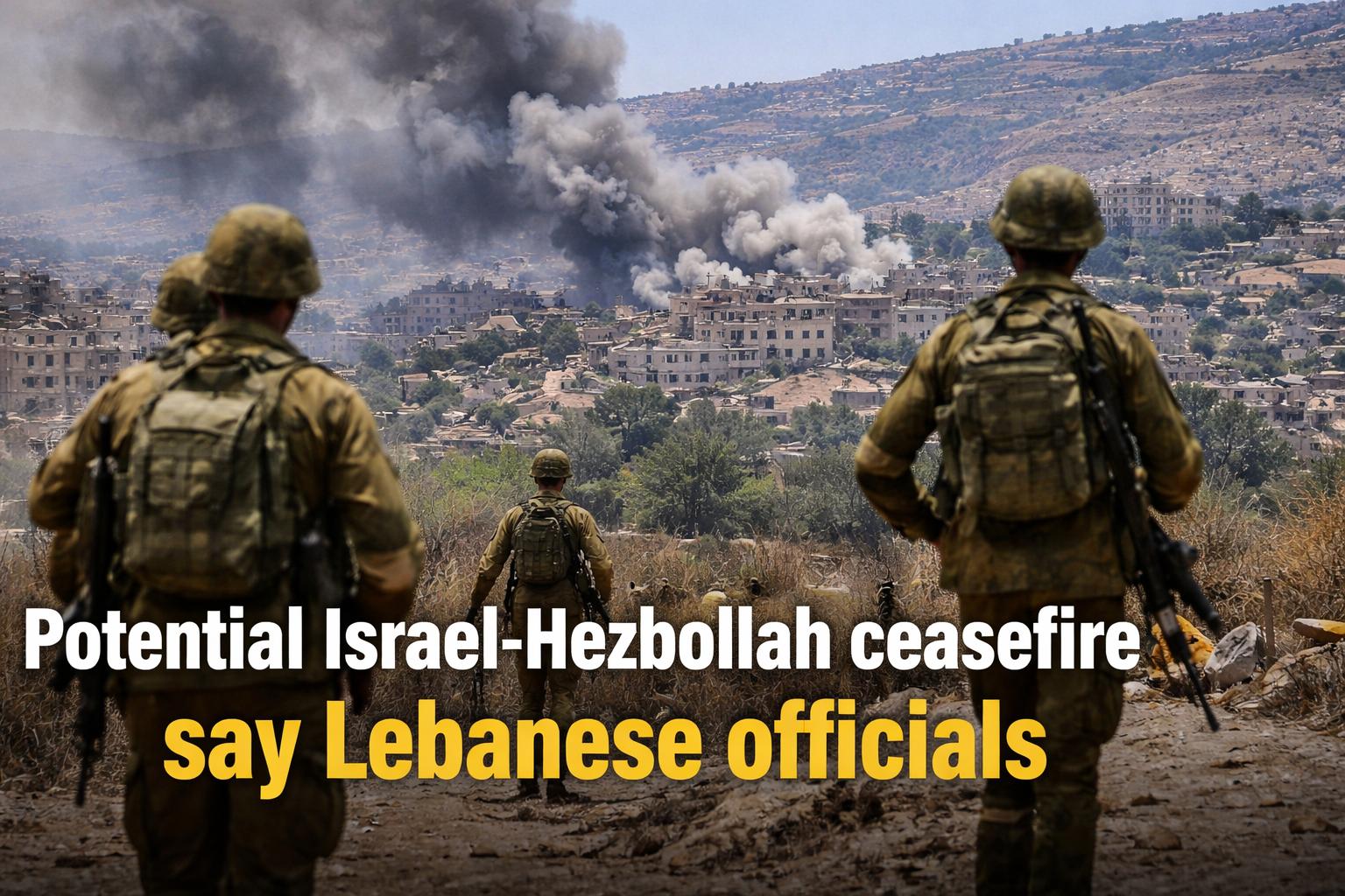 Ceasefire between Israel and Hezbollah likely to be announced soon, say Lebanese officials