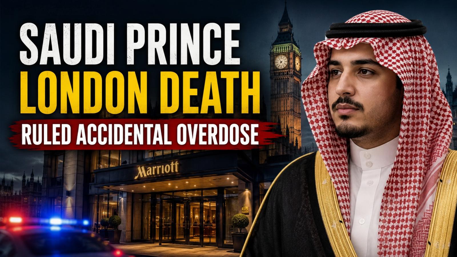 Saudi Prince London Death Ruled Accidental Overdose