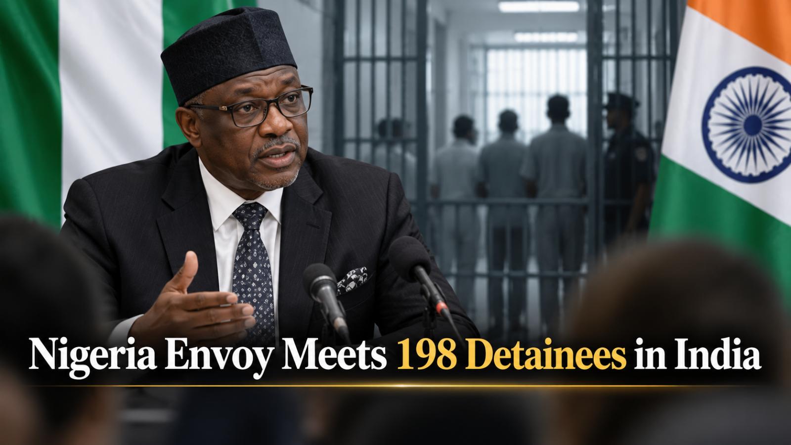 Nigeria Envoy Inmate Visit Reaches 198 Citizens in India