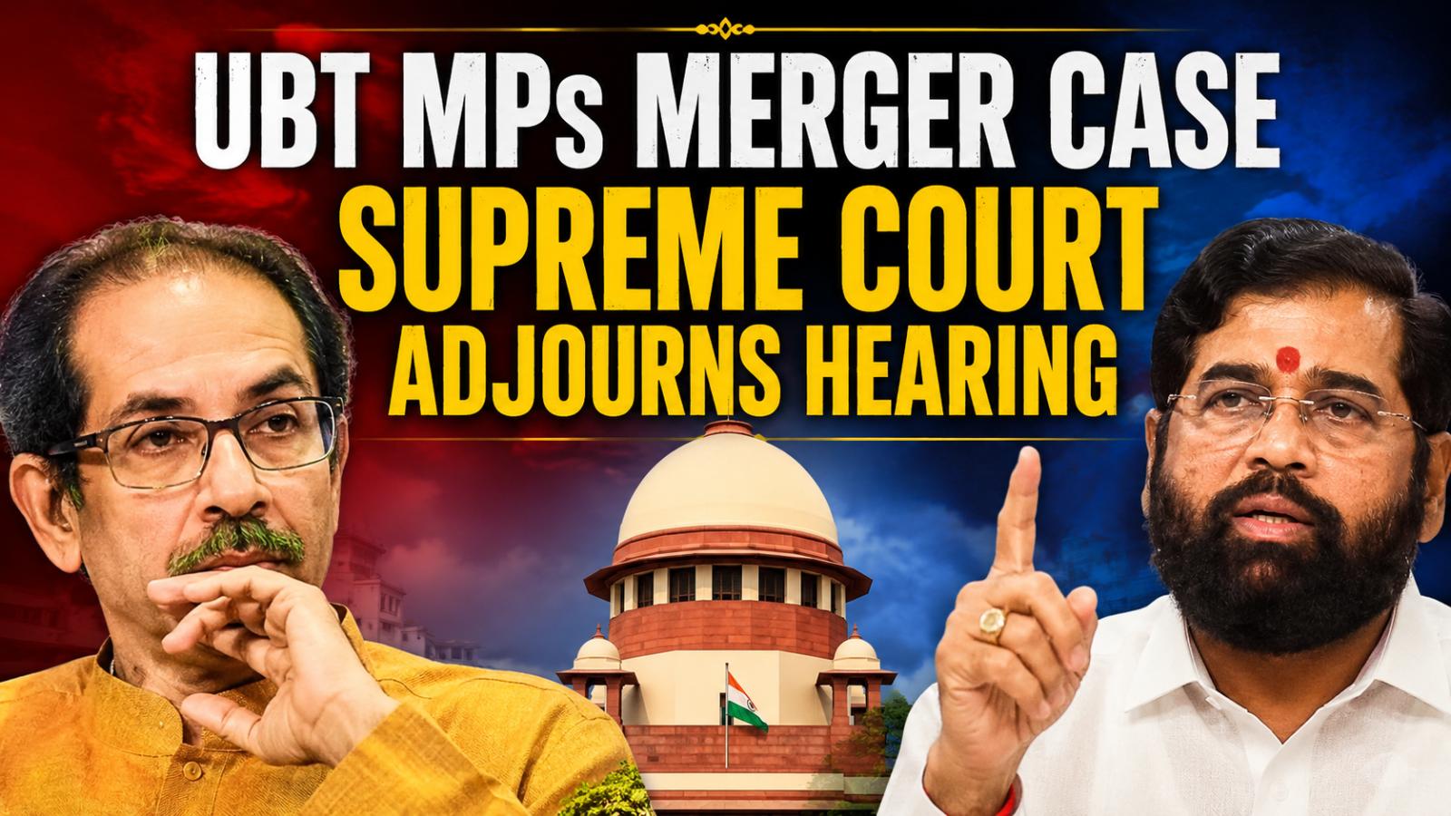 UBT MPs Merger Case: Supreme Court Adjourns Hearing