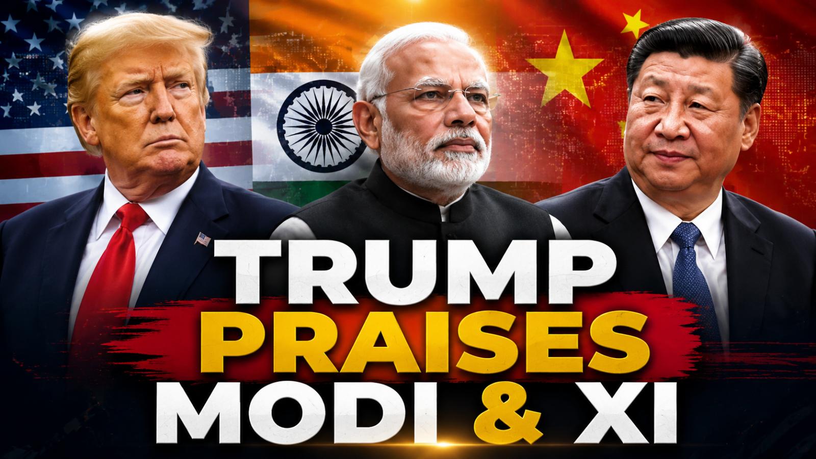 Trump calls Modi and Xi strong global leaders in interview