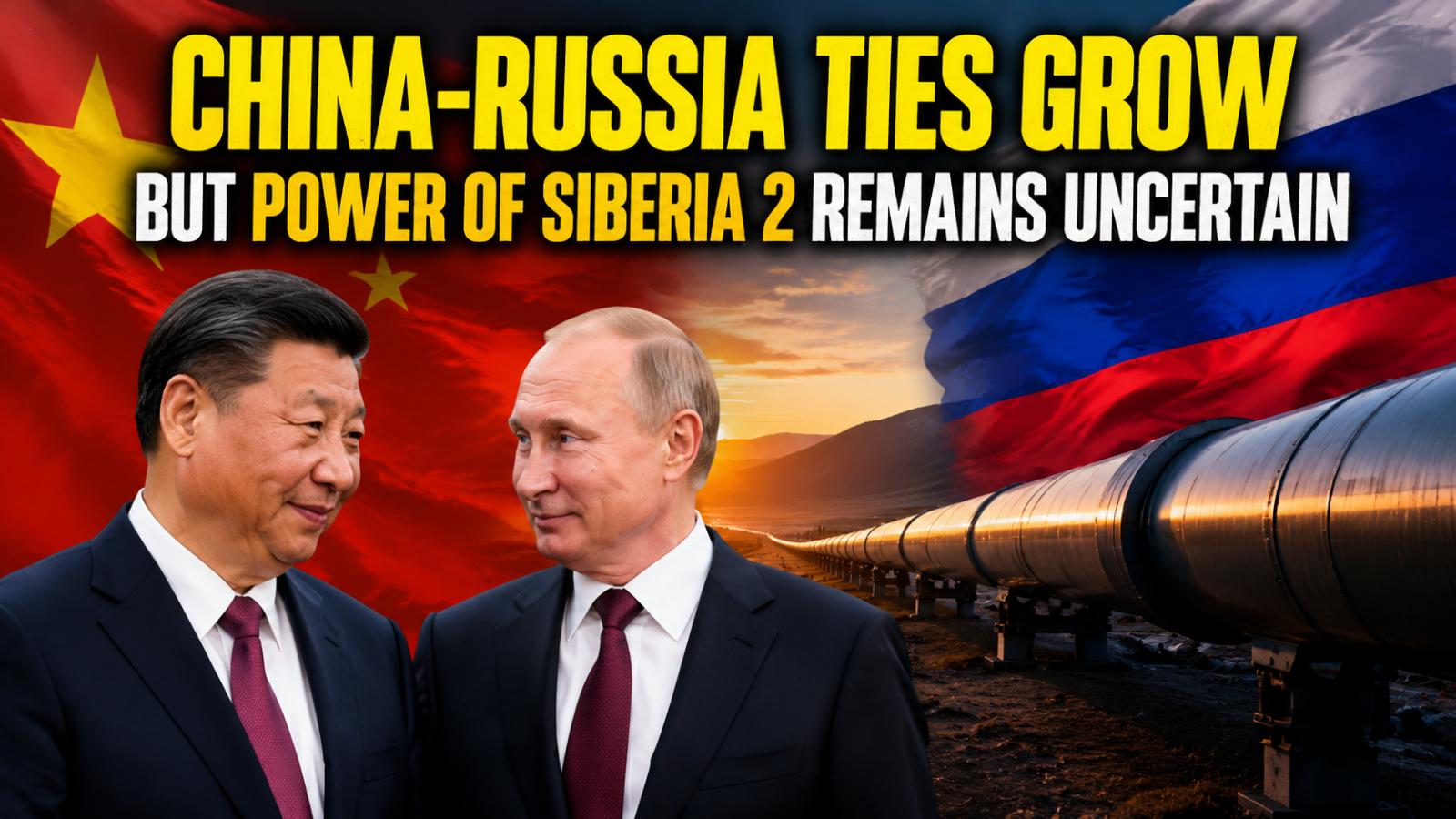 Xi and Putin strengthen energy, trade ties amid pipeline uncertainty