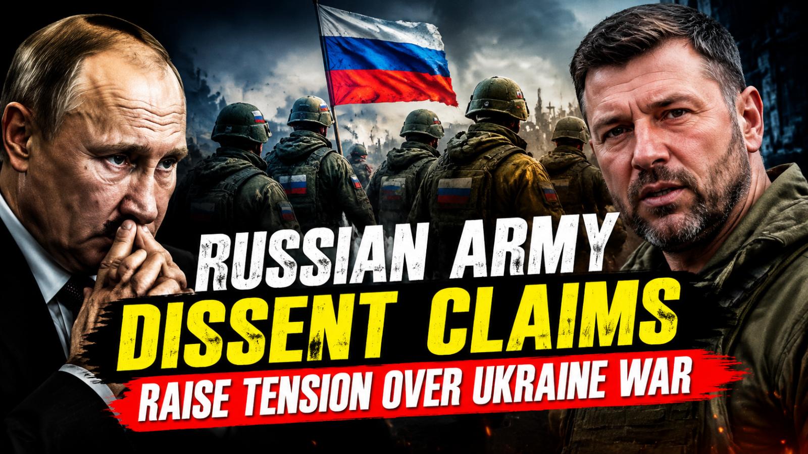 Russian army dissent claims raise tension over Ukraine war