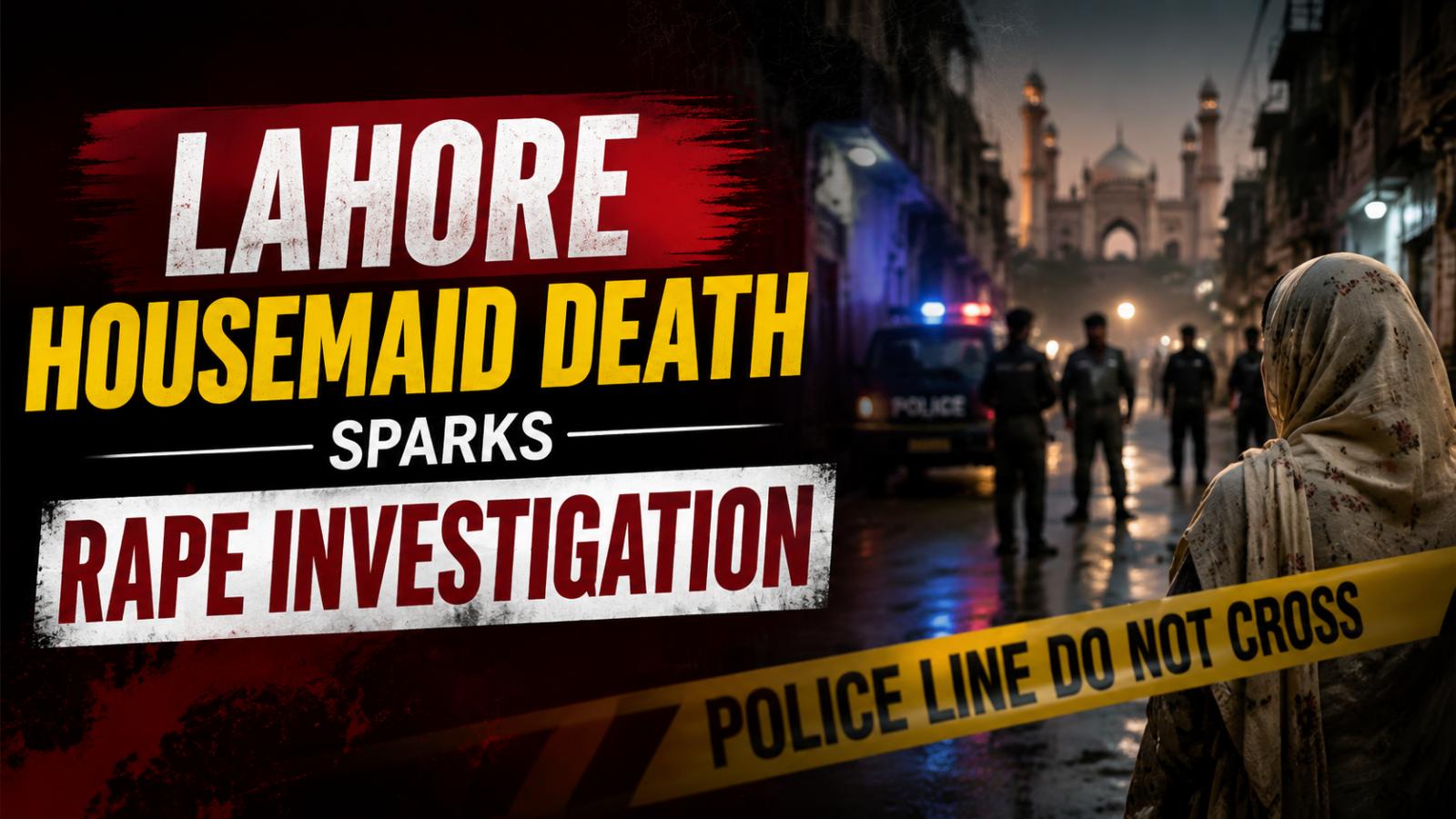 Lahore police investigate housemaid abuse and treatment claims