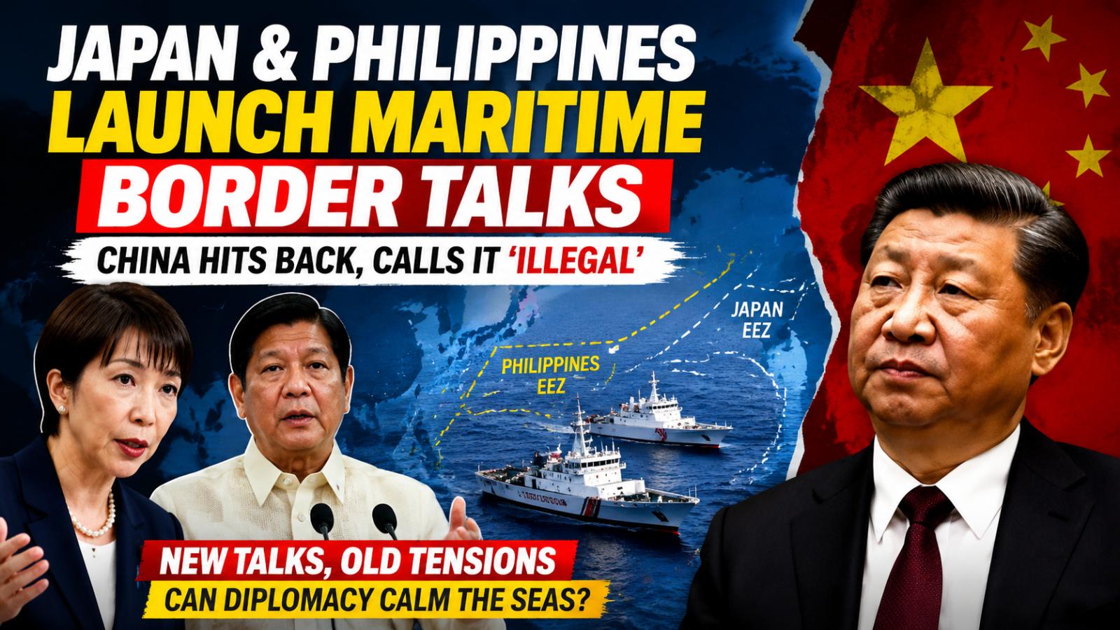 Japan and Philippines Begin Maritime Boundary Talks Amid China Tension