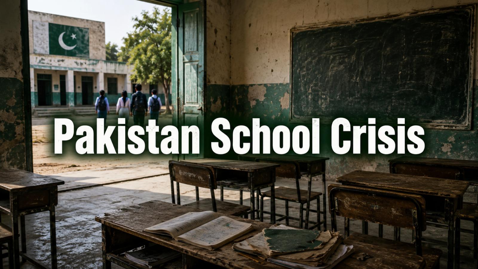 Pakistan school crisis keeps millions away from classrooms
