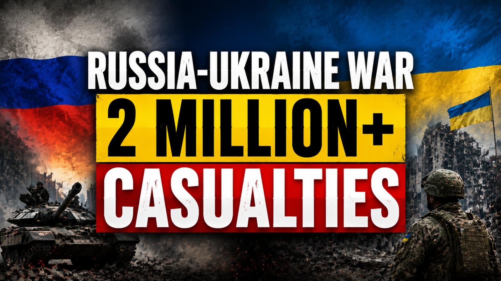 CSIS reports over 2 million casualties in Russia Ukraine war