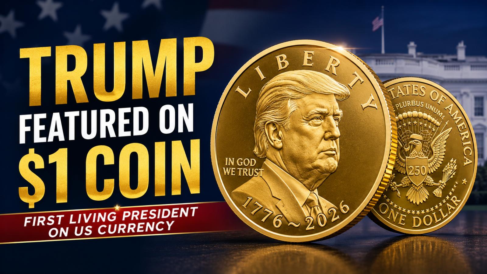 Trump Commemorative $1 Coin Set for Late 2026 Release