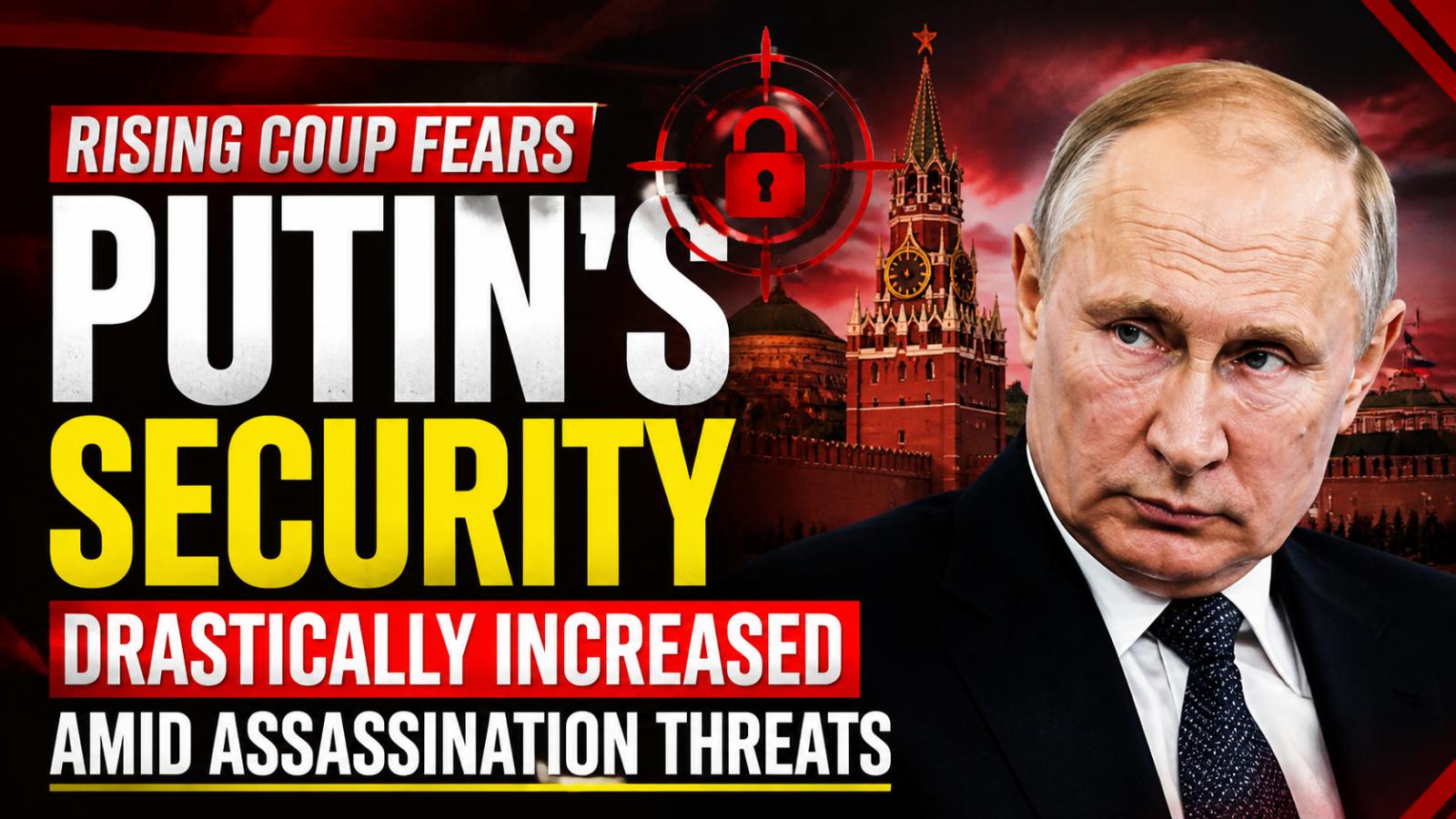 Putin’s security tightened amid coup fears and military assassinations