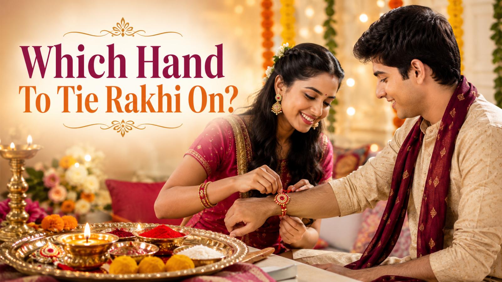 Rakhi Hand Guide: Which Wrist Should You Tie Rakhi On?