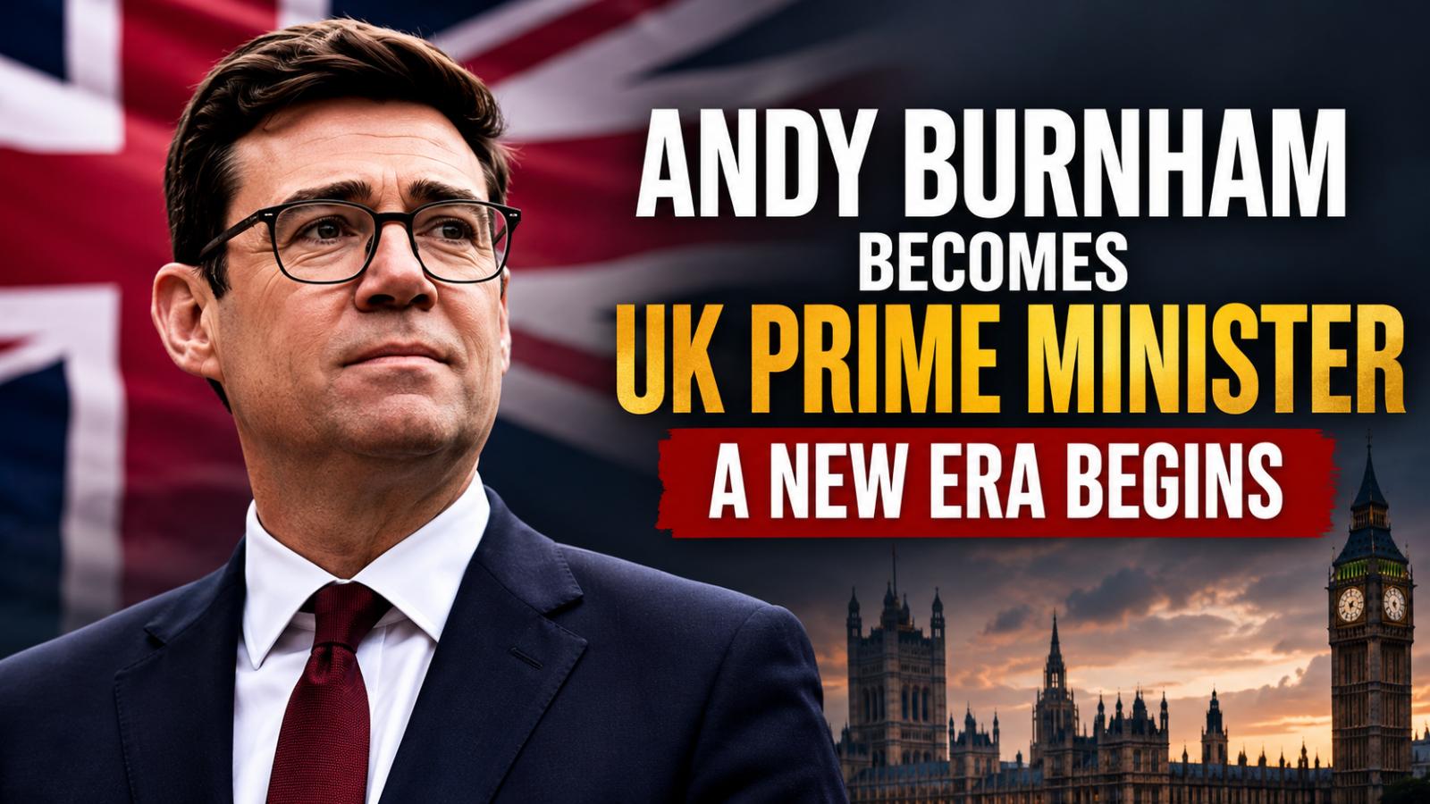 Andy Burnham becomes UK prime minister amid policy questions
