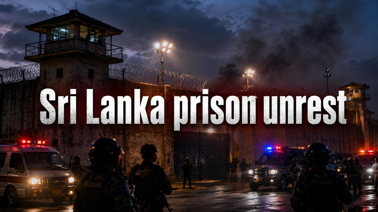 Sri Lanka prison unrest in Negombo leaves 19 dead