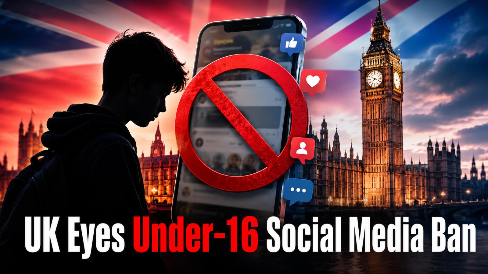 UK under-16 social media ban plan explained