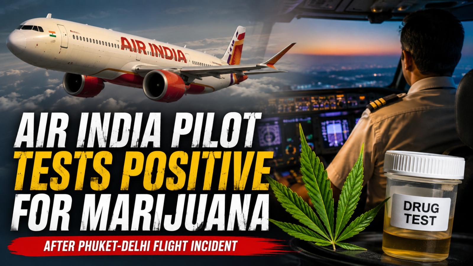 Air India Pilot Drug Test Positive After Phuket-Delhi Incident