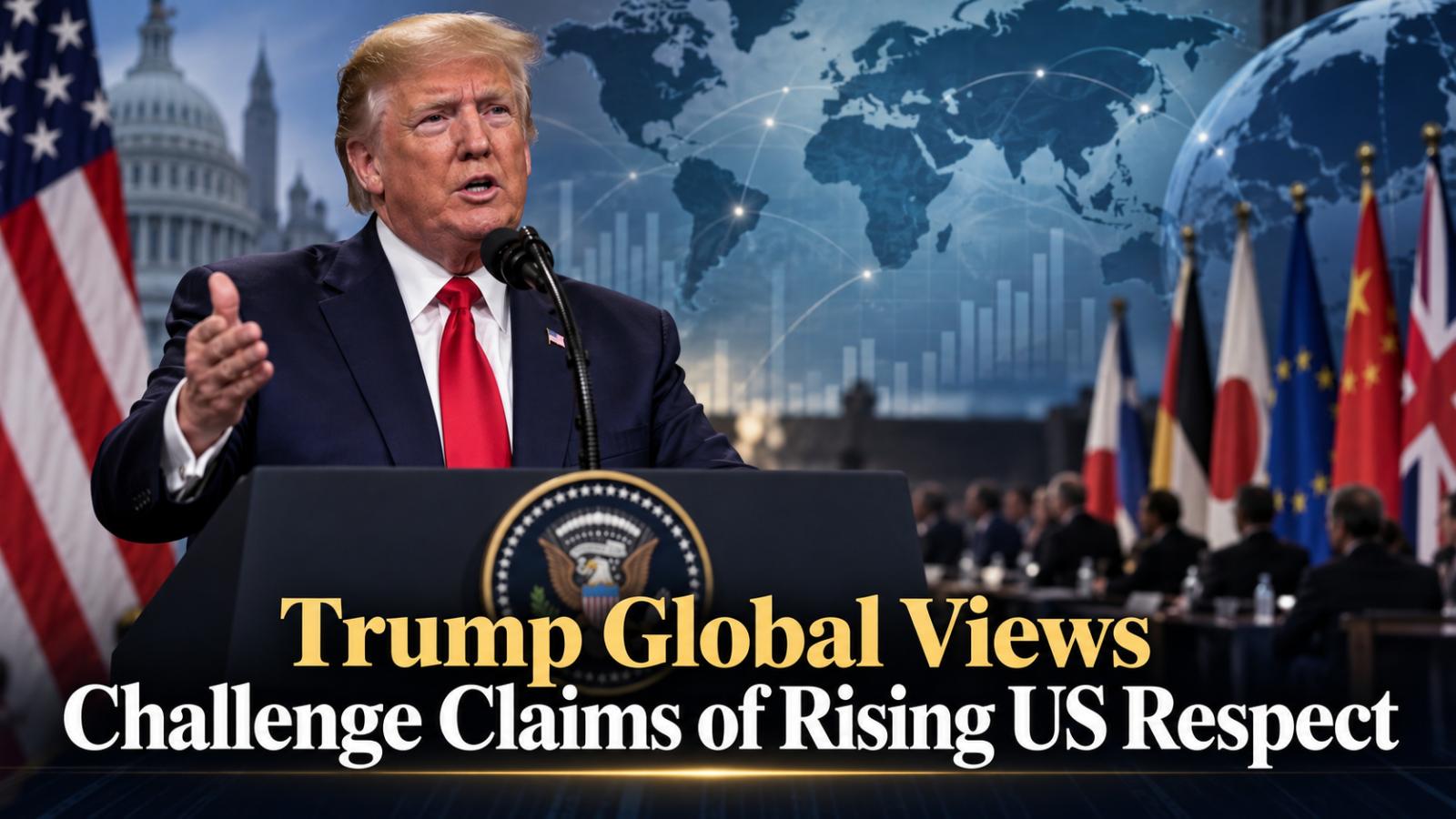 Trump Global Views Challenge Claims of Rising US Respect