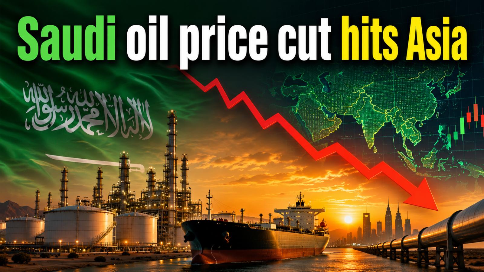Saudi oil price cut signals Asia crude demand pressure