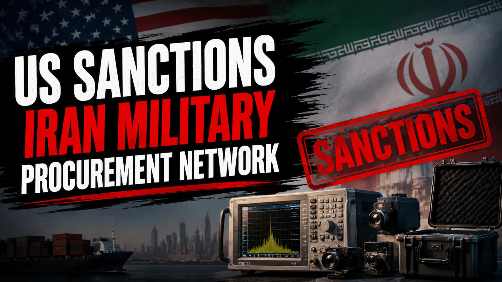 US Blocks Iranian Military Tech Network Over Deceptive Procurement