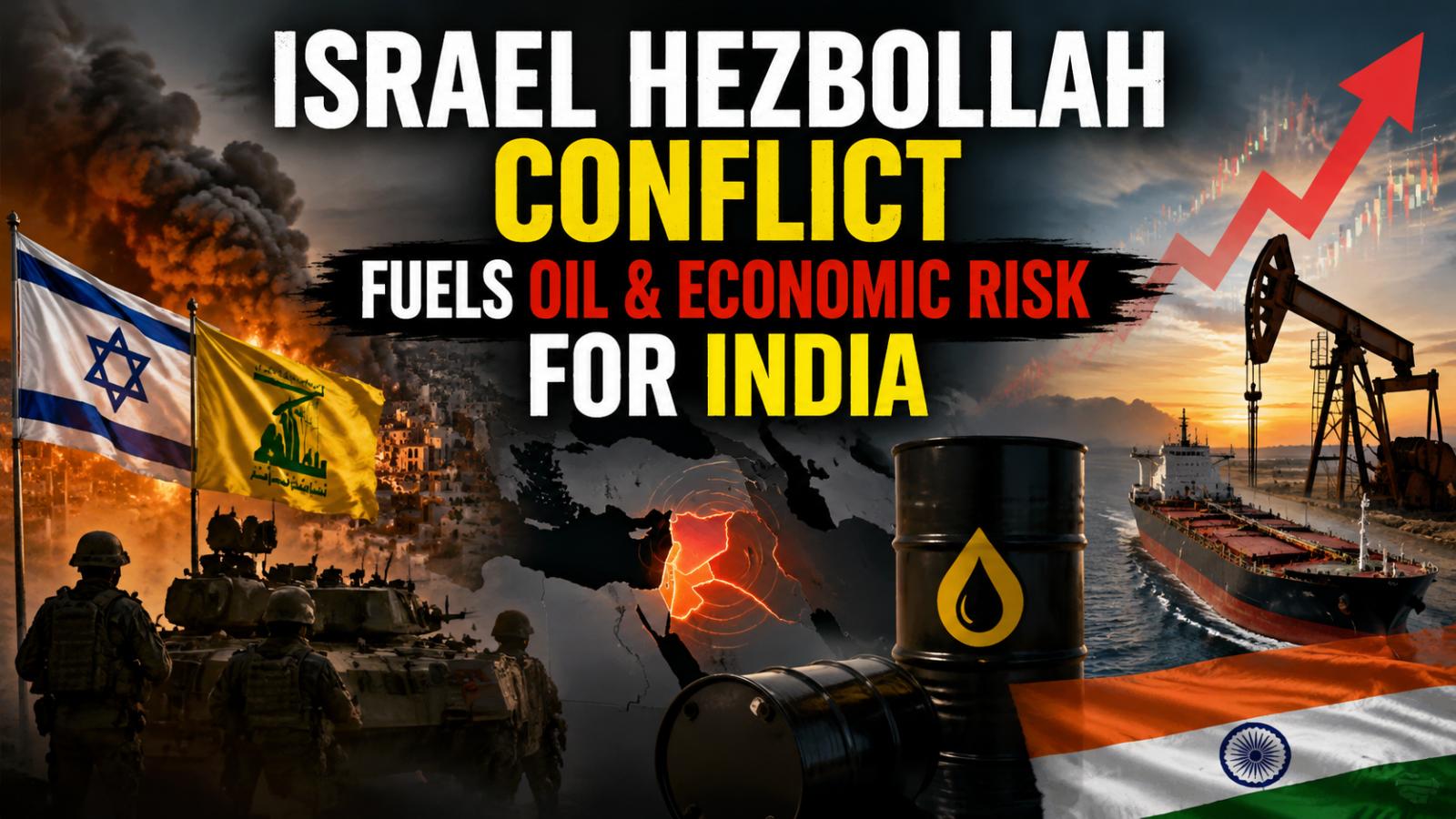 Israel Hezbollah clashes raise oil and trade risk for India