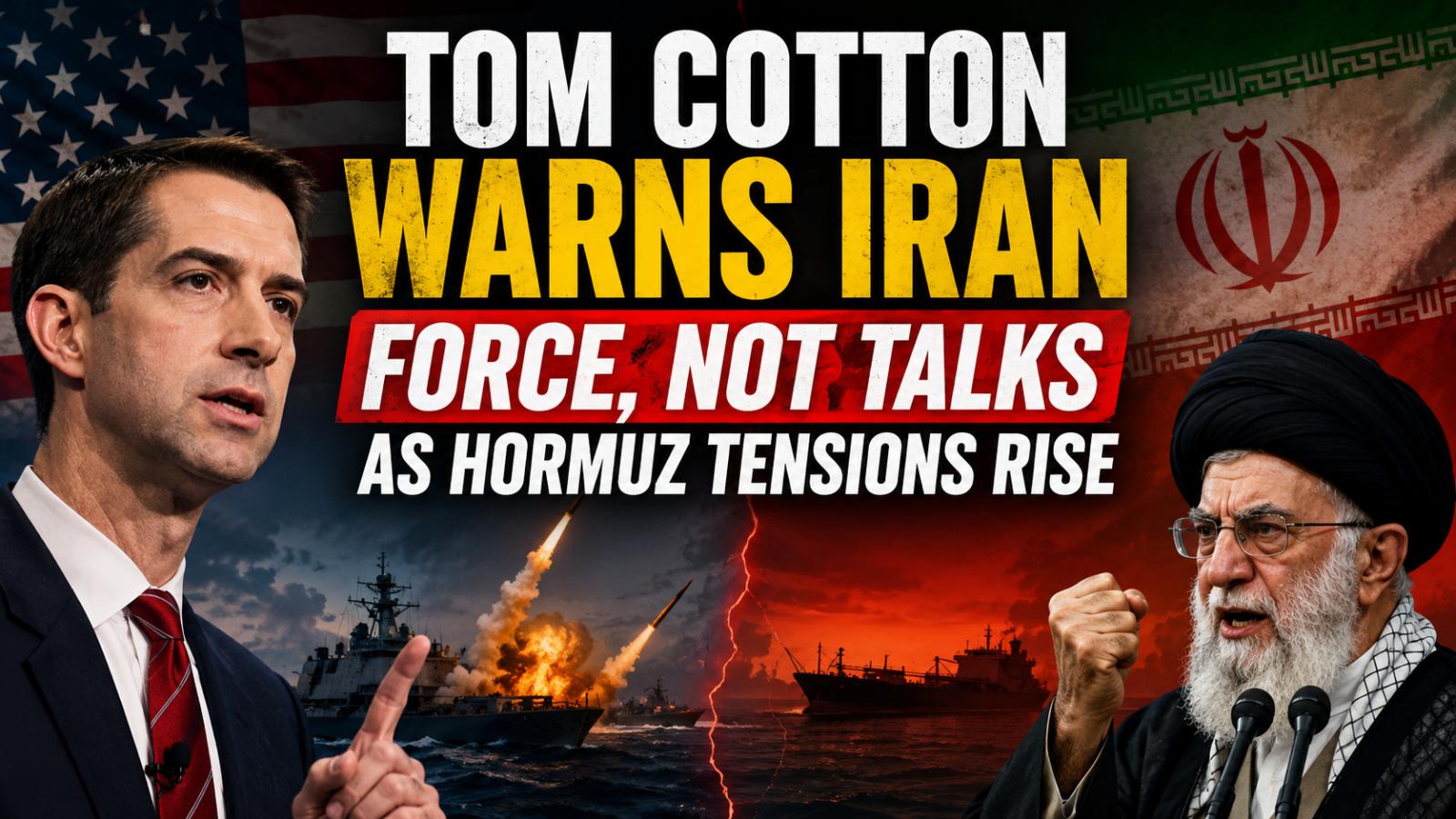 Tom Cotton Iran Force Warning Raises Tensions With Tehran