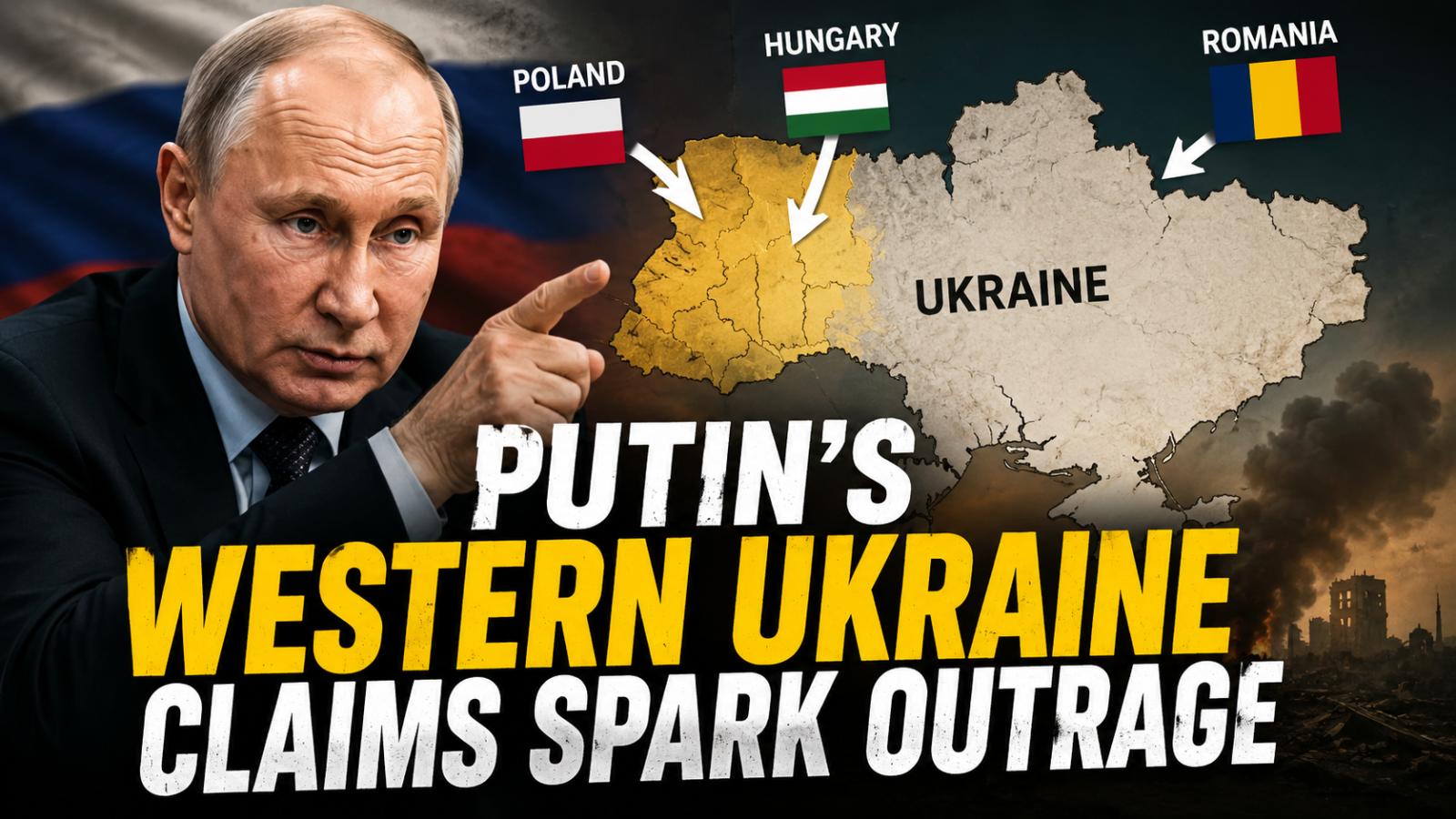 Putin’s Western Ukraine Claims Raise New Territorial Row
