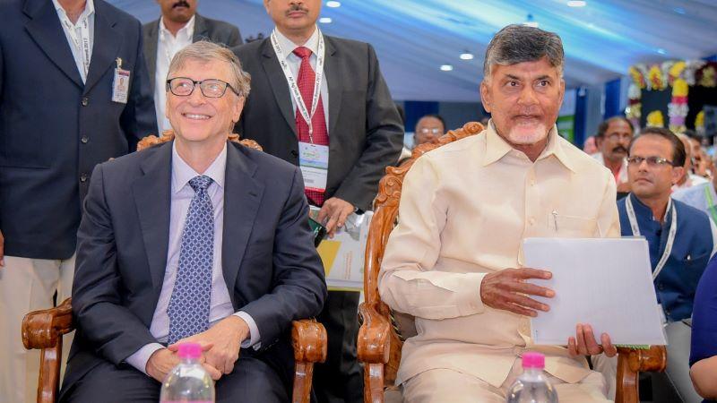 Chandrababu Naidu's Davos Visit Highlights Meeting with Bill Gates