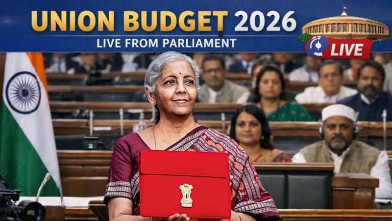 Union Budget 2026 Live Updates From Parliament And Key Announcements