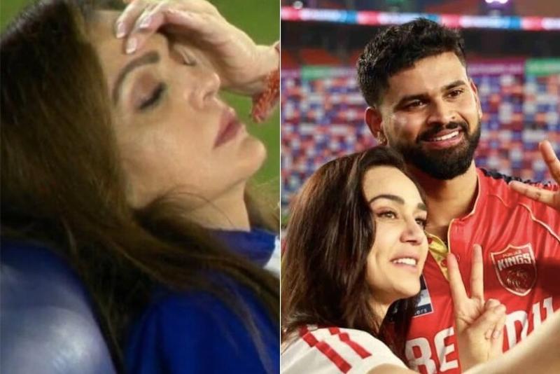 Preity Zinta, Nita Ambani Show Emotions in IPL 2025 Thriller