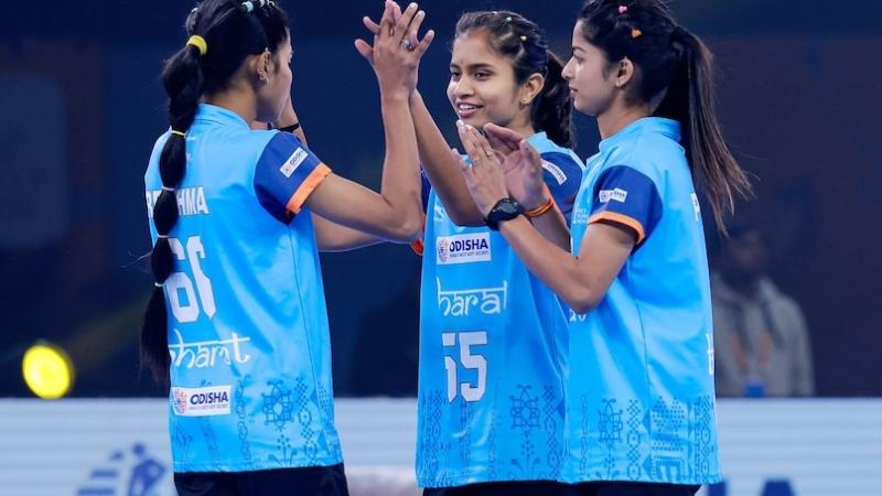 Indian Women’s Kho Kho Team Dominates Malaysia to Reach Quarterfinals