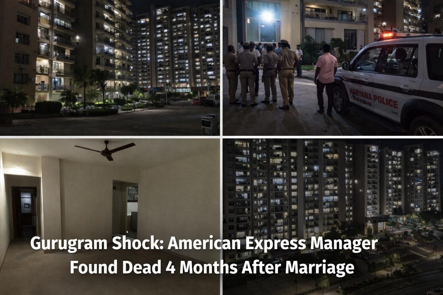 Gurugram Tragedy: American Express Manager Dies by Suicide Months After Marriage