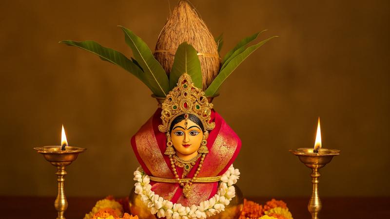 Varalakshmi Vratam 2025 Date and Pooja Timings in India and USA  When and How to Celebrate