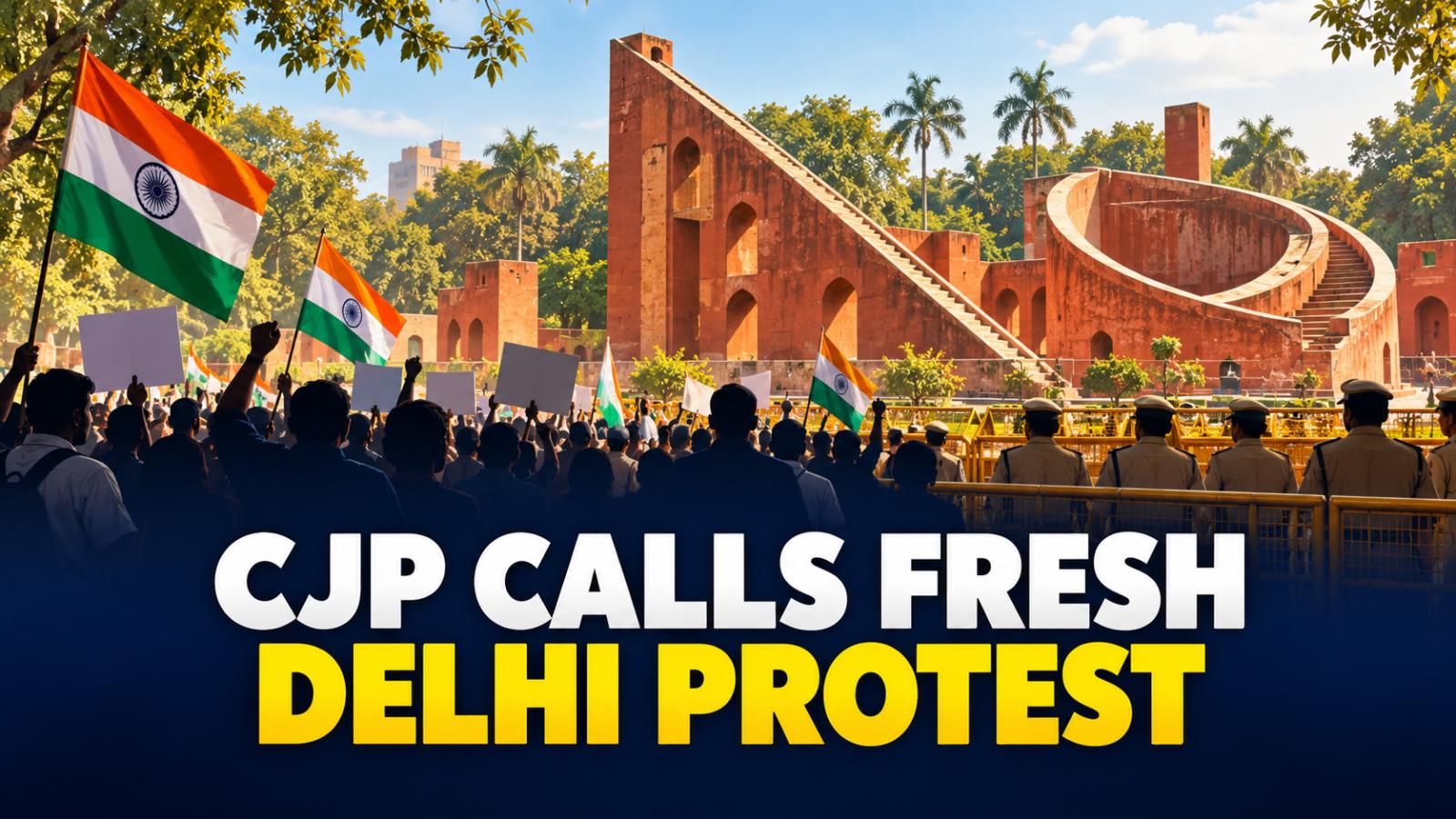 CJP Calls Fresh Delhi Protest, Says Dipke Among 3 Out of Contact