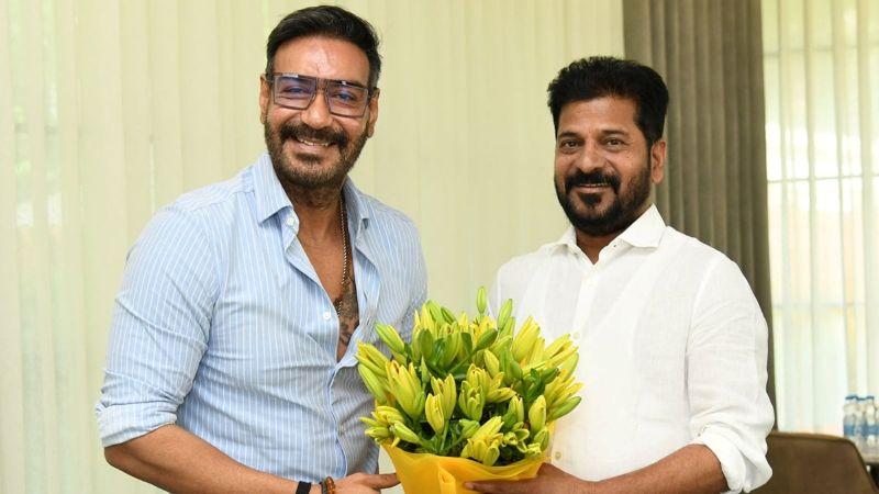 Ajay Devgn Plans Film Studio in Telangana After CM Meet