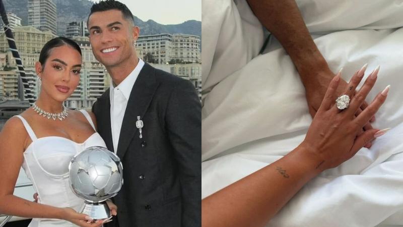Cost Of Cristiano Ronaldo's Engagement Ring To Georgina Rodriguez Revealed