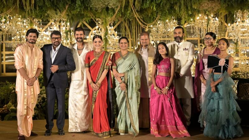 Celebrities Attend Rashmika Vijay Deverakonda Wedding Reception in Style