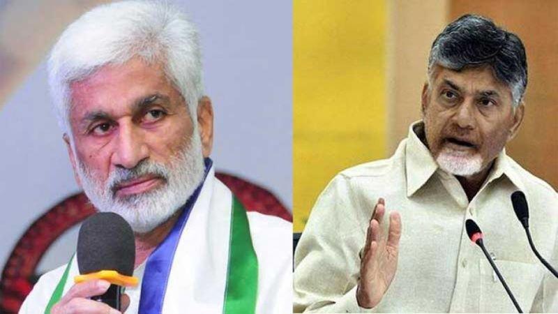 Vijayasai Reddy's Controversial Remarks on Chandrababu Naidu Spark Backlash