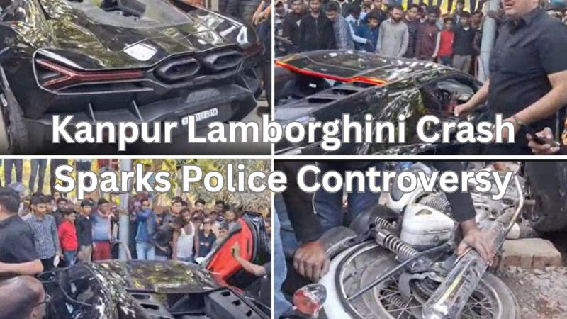 FIR Controversy After Tycoon’s Son Linked to Kanpur Lamborghini Crash