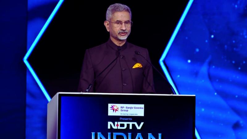 Jaishankar Hails India's Growth and Democracy at NDTV Award