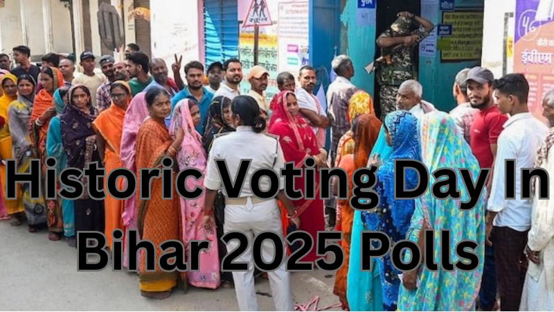 Bihar Records Historic 64.66% Turnout In Phase 1 Of 2025 Polls