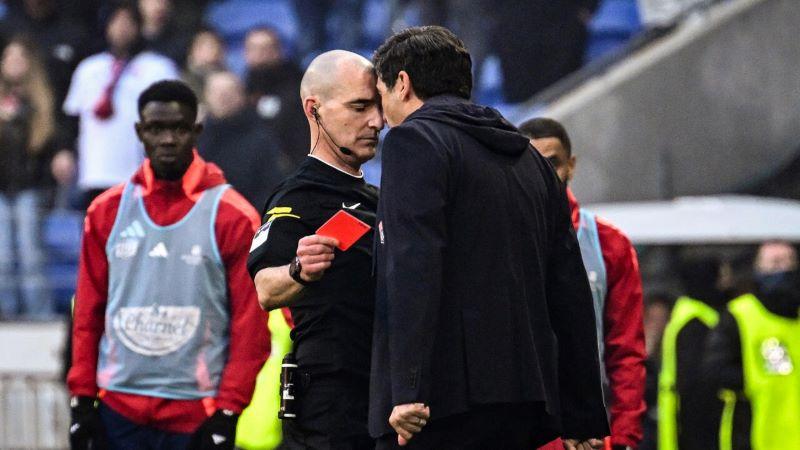 Lyon Manager Paulo Fonseca Handed Nine-Month Ban for Confronting Referee, Owner Stands by Him