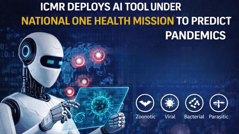 ICMR Deploys AI Tool Under National One Health Mission to Predict Pandemics
