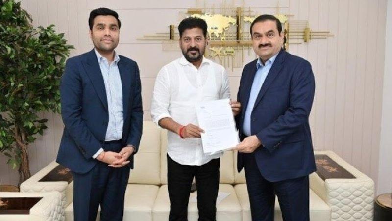Revanth Reddy Rejects ₹100 Crore Donation from Adani Amid Controversies