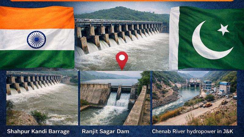 India To Block Ravi Water To Pakistan As Shahpur Kandi Barrage Nears Completion